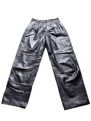Pantalon Cuir Vintage