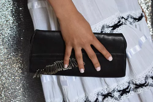 Pochette cuir recyclé – Image 5