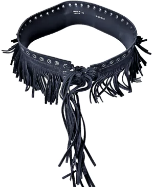 Ceinture en croute de vachette