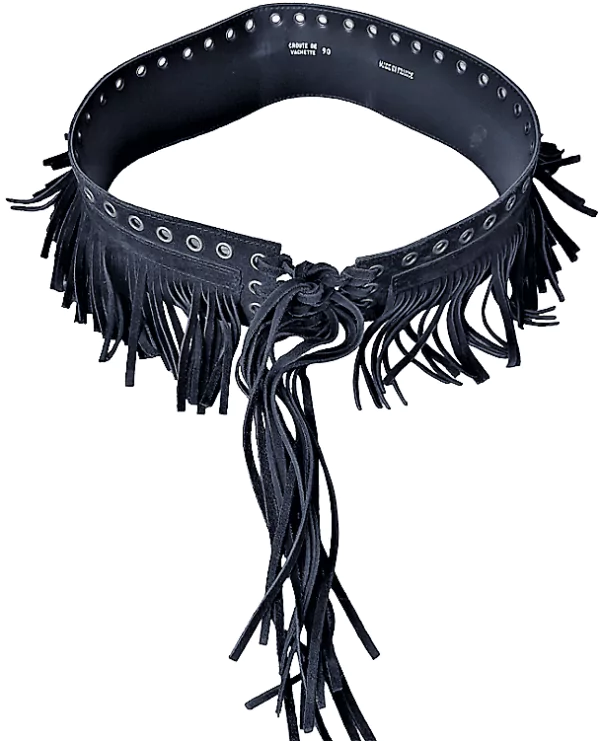 Ceinture en croute de vachette