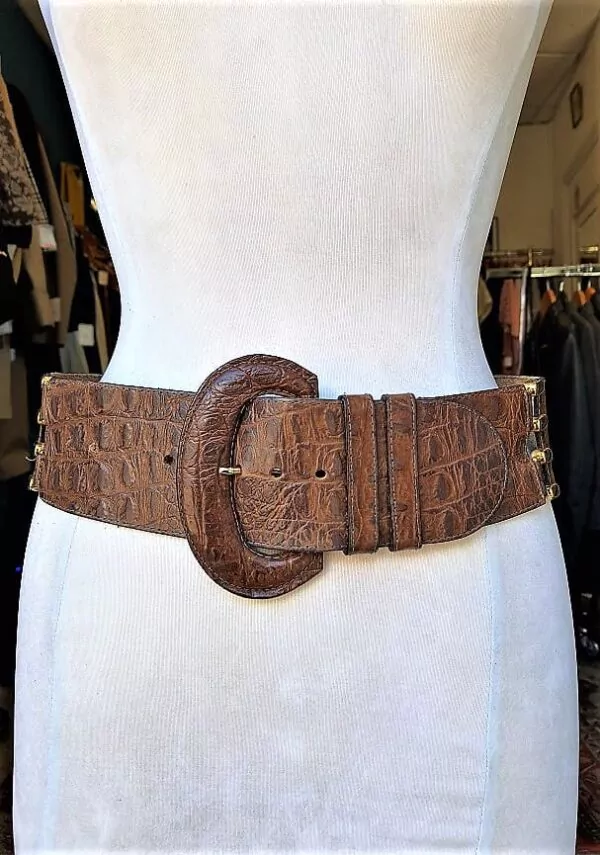 Ceinture Croco Vintage – Image 2