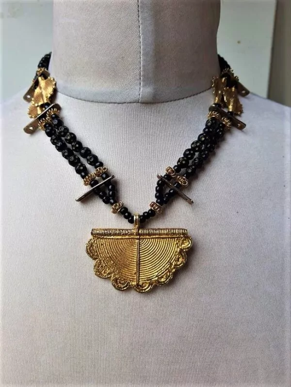 Collier ethnique vintage – Image 2