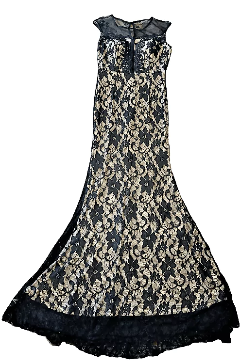 Robe Cocktail Broderies