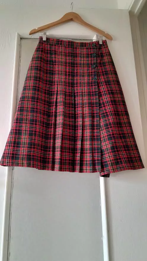 Jupe Tartan Vintage – Image 5