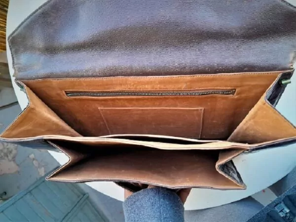 Pochette Croco Vintage – Image 3