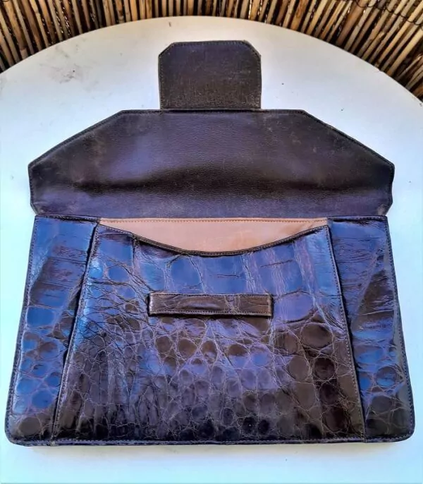 Pochette Croco Vintage – Image 5