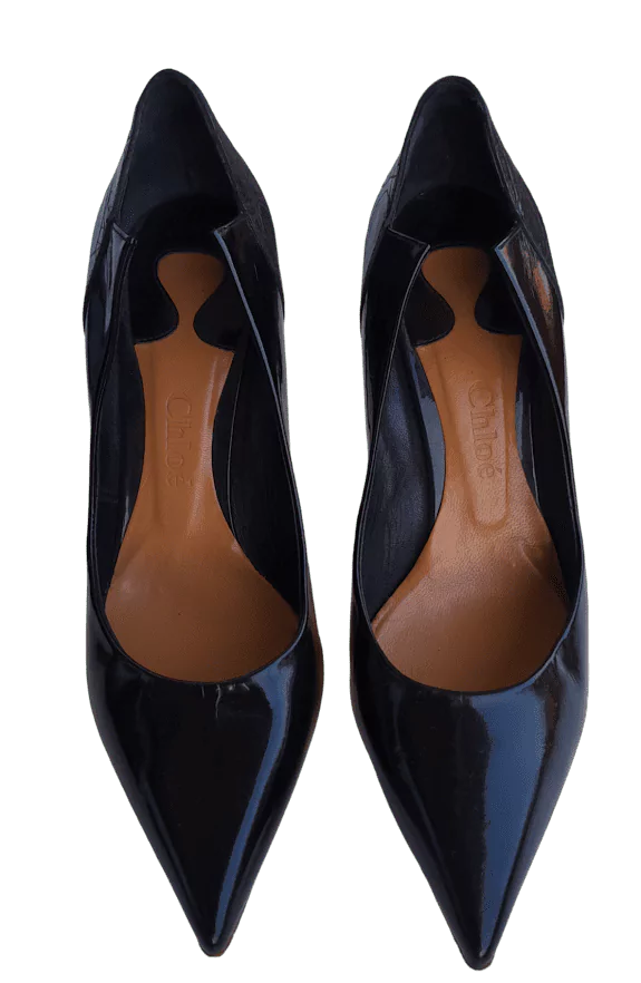 Chloé escarpins en cuir