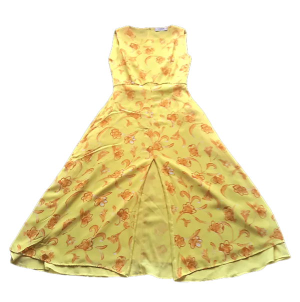 GBR Robe Imprimée Vintage Made In Italie