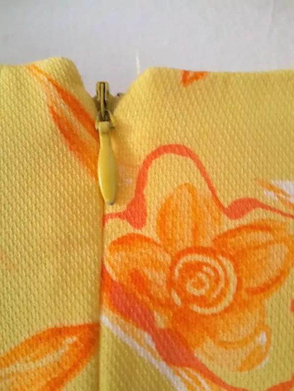 GBR Robe Imprimée Vintage Made In Italie – Image 3