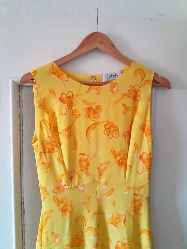 GBR Robe Imprimée Vintage Made In Italie – Image 6