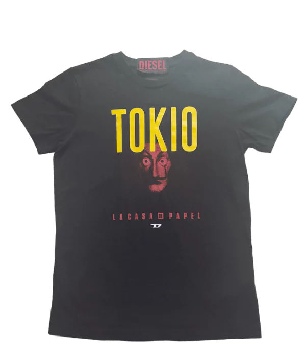 T-shrit Diesel Netflix Lacasa Papel