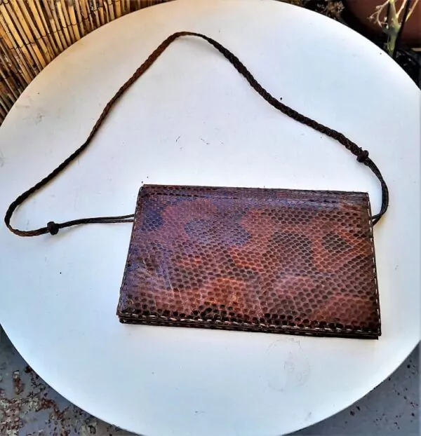 Pochette En Python Vintage – Image 2