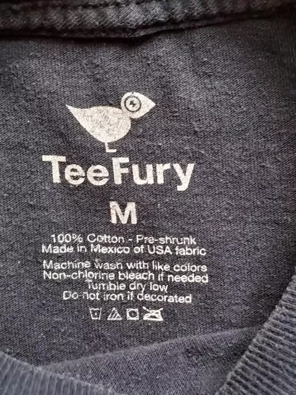 Tee-Fury T-Shirt Tendance Vintage – Image 2