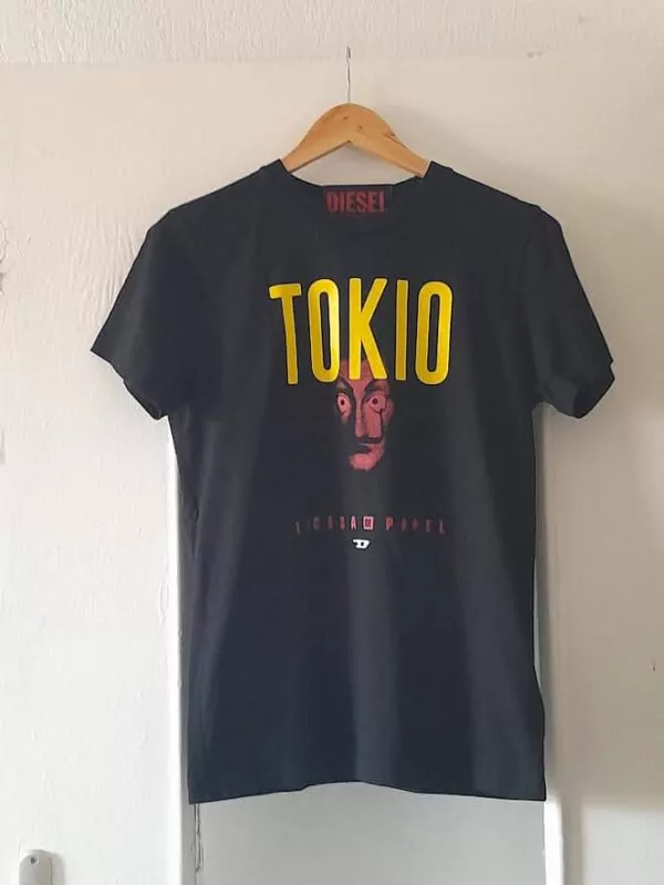 T-shrit Diesel Netflix Lacasa Papel – Image 5