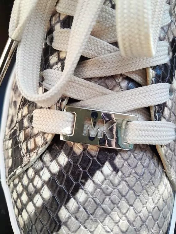 Mikael Kors Baskets En Cuir – Image 3