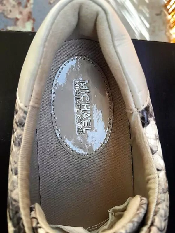Mikael Kors Baskets En Cuir – Image 4