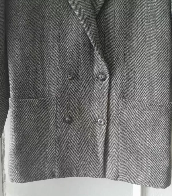 Blazer en laine et mohair Vintage – Image 3