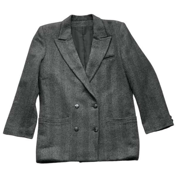 Blazer en laine et mohair Vintage