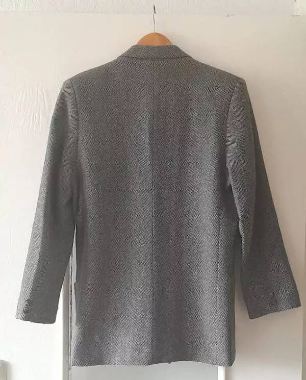 Blazer en laine et mohair Vintage – Image 6