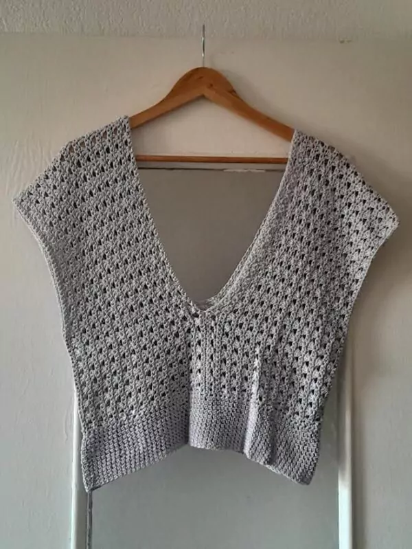 Crop Top Crochet Vintage – Image 6