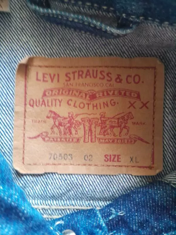 Veste Levi's Oversize Vintage – Image 7
