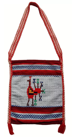 Besace En Laine Vintage