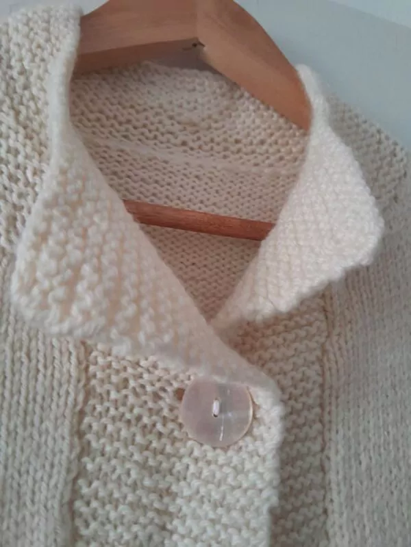 Cardigan En Laine Vintage – Image 6