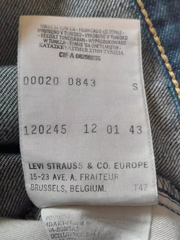Levi's Pantacourt Engineered Jean's – Image 8