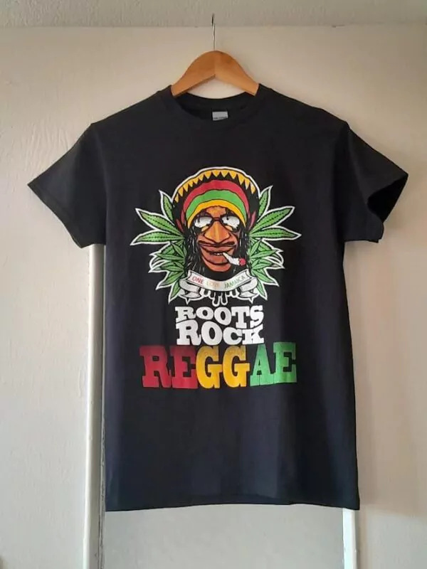 T-shrit Vintage Roots Reggae Rasta – Image 5