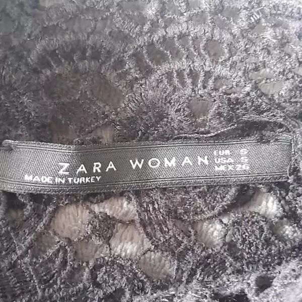 Haut Zara Woman Col Roulé Guipure – Image 4
