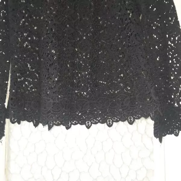 Haut Zara Woman Col Roulé Guipure – Image 8
