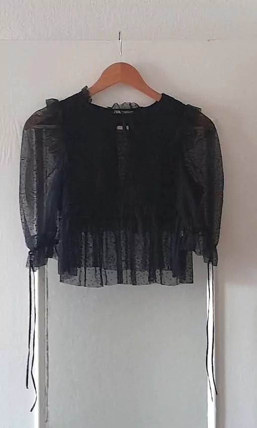 Blouse  En Tulle Zara Woman – Image 6