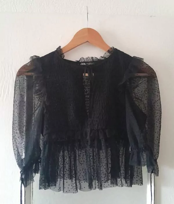 Blouse  En Tulle Zara Woman – Image 8