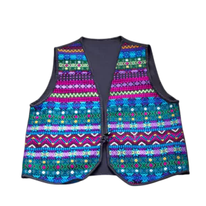 Gilet Homme Guatémaltéque Vintage