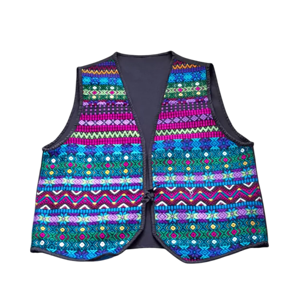 Gilet Homme Guatémaltéque Vintage