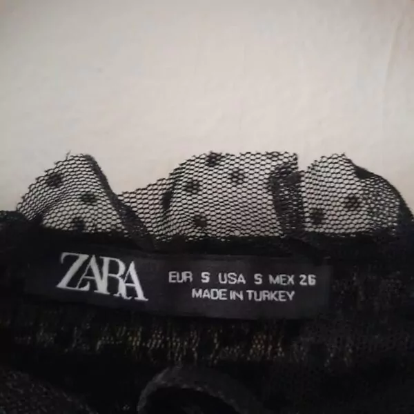 Blouse  En Tulle Zara Woman – Image 9
