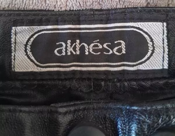 Akhesa Pantalon En Cuir Femme – Image 6