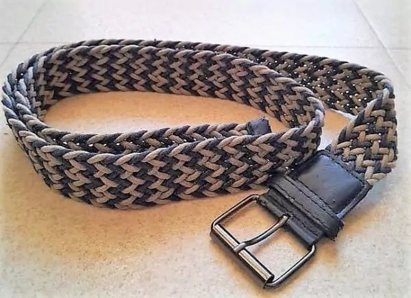 Ceinture Tresse Unisexe Vintage – Image 2