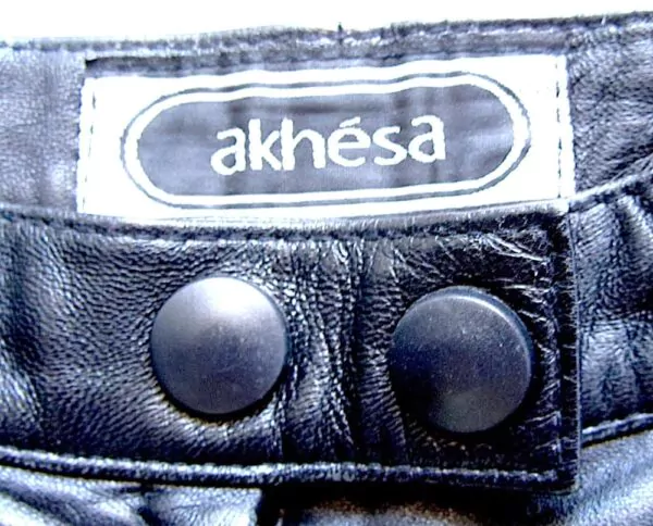 Akhesa Pantalon En Cuir Femme – Image 7
