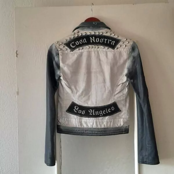 Veste En Cuir Cosa Nostra  For Man Vivienne Weswood-Jeffrey Sebelia – Image 15