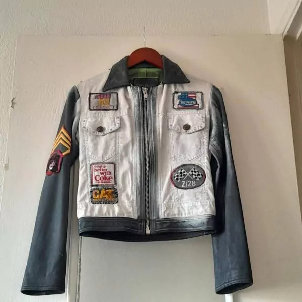 Veste En Cuir Cosa Nostra  For Man Vivienne Weswood-Jeffrey Sebelia – Image 13