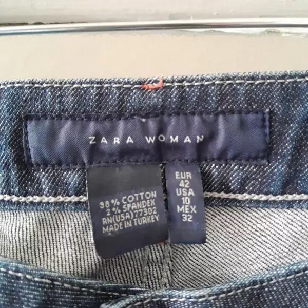 Zara Woman Panta-Court Denim – Image 11