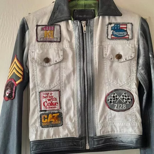 Veste En Cuir Cosa Nostra  For Man Vivienne Weswood-Jeffrey Sebelia – Image 7