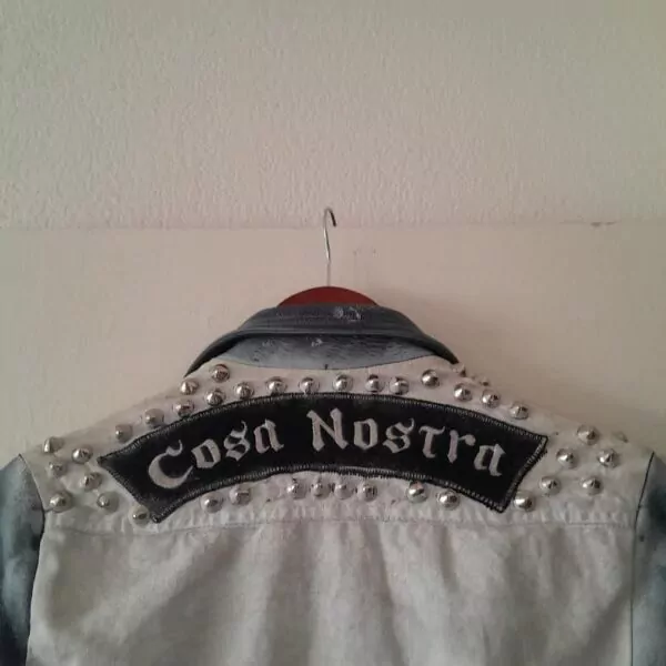 Veste En Cuir Cosa Nostra  For Man Vivienne Weswood-Jeffrey Sebelia – Image 9