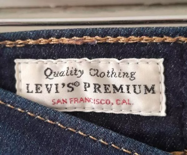 Jean Levi's 724 Taille Haute Droit – Image 8