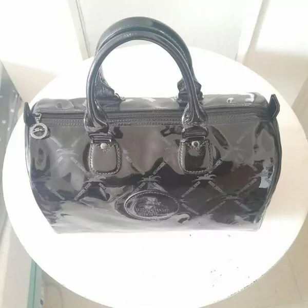 Sac Longchamp Boston 30 Noir – Image 14