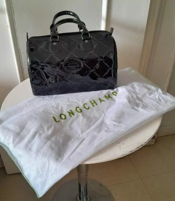 Sac Longchamp Boston 30 Noir – Image 20