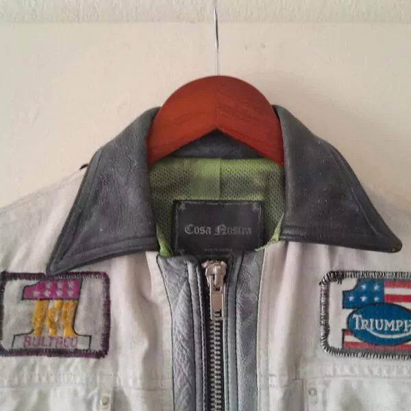 Veste En Cuir Cosa Nostra  For Man Vivienne Weswood-Jeffrey Sebelia – Image 11