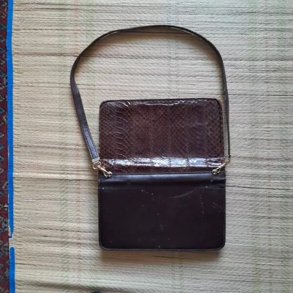 Petite Pochette En Python Vintage – Image 12