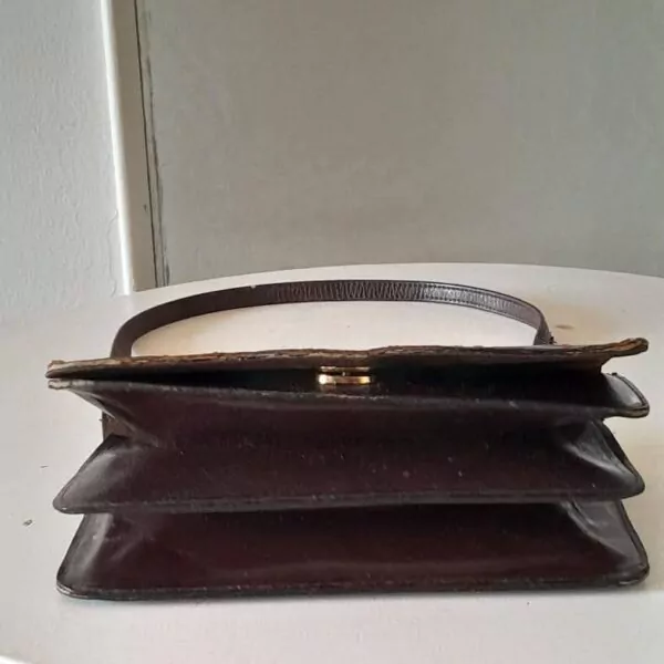Petite Pochette En Python Vintage – Image 9